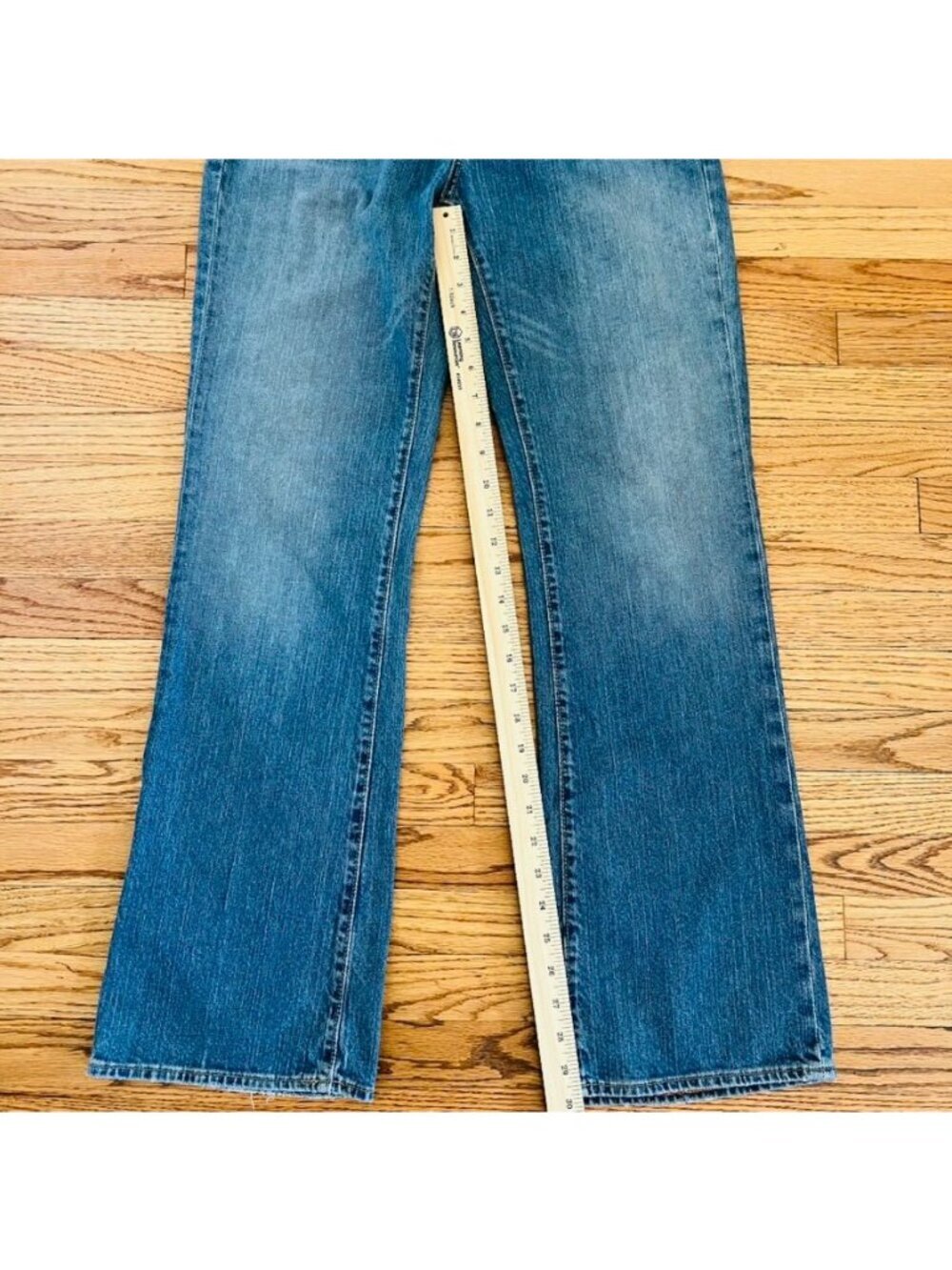 Vintage 90s Ralph Lauren Jeans Womens Sz 8 Kelly Low Rise Bootcut Stretch - Picture 12 of 13
